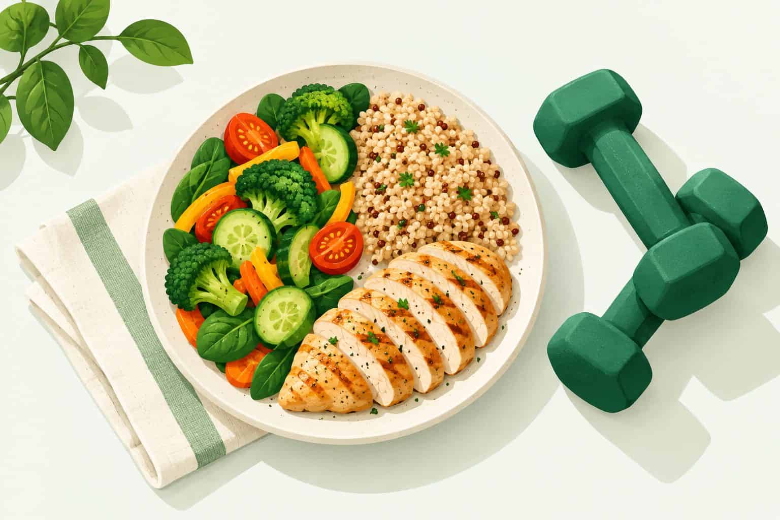 Shape your body by following diet